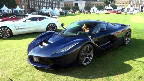 LaFerrari Blu Pozzi Nick Mason