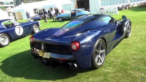 LaFerrari Blu Pozzi Nick Mason