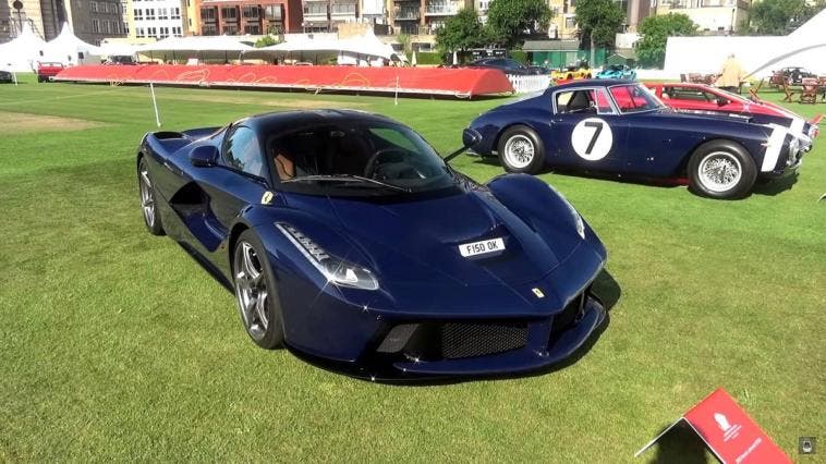 LaFerrari Blu Pozzi Nick Mason