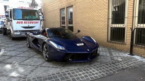 LaFerrari Blu Pozzi Nick Mason