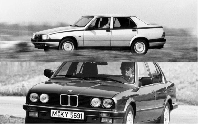 Alfa Romeo Alfa 75 vs BMW 325i