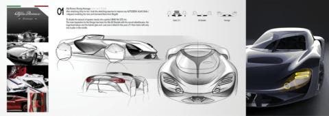 Alfa Romeo 33 Stradale nuova generazione concept