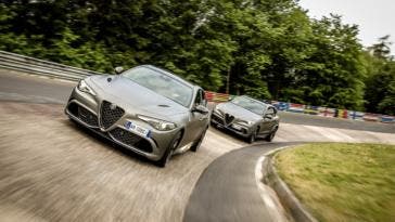 Alfa Romeo Giulia e Stelvio Quadrifoglio NRING prezzi Regno Unito