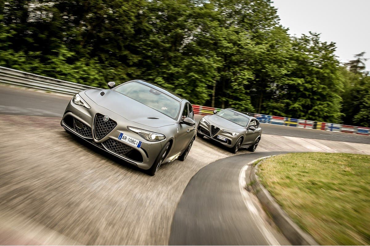 Alfa Romeo Giulia e Stelvio Quadrifoglio NRING prezzi Regno Unito