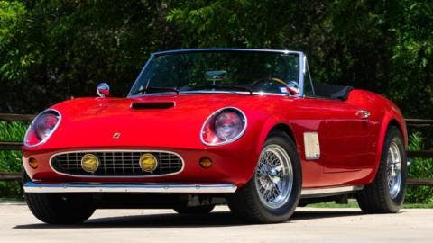 Ferrari 250 GT Ferris Bueller's Day Off asta