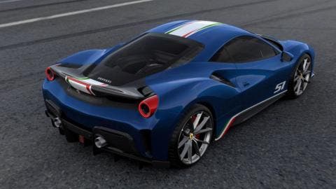 Ferrari 488 Pista Piloti Ferrari 3 colorazioni