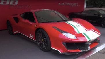 Ferrari 488 Pista Piloti Ferrari video Shmee