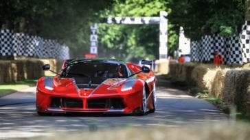 Ferrari auto Festival of Speed 2018