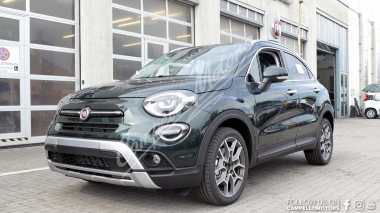 Fiat 500X 2018 foto spia senza camuffature