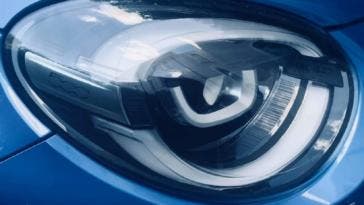 Fiat 500X 2019 foto spia gruppi ottici