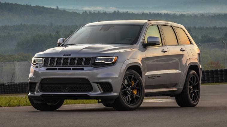 Jeep Grand Cherokee Trackhawk vs McLaren 570S