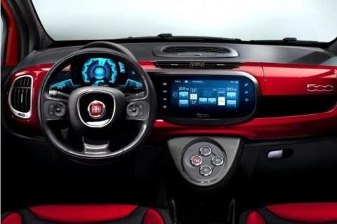 Nuova Fiat 500 render