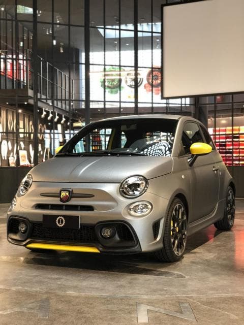 Abarth 595 Competizione Christian De Sica