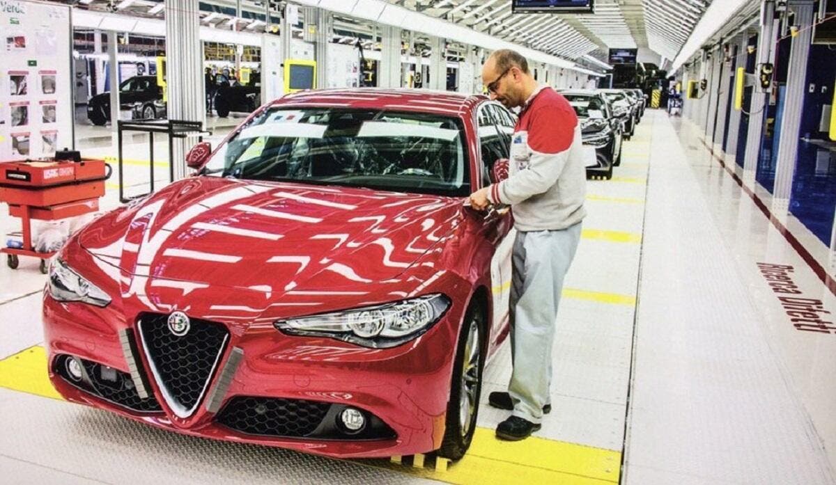 Alfa Romeo stabilimento Cassino dazi