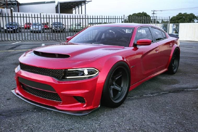 Dodge Charger SRT Demon concept render