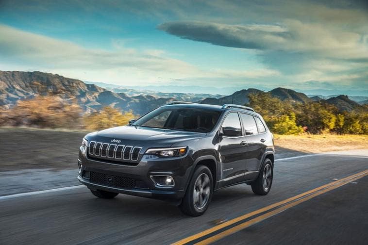 Jeep Cherokee 2019 esemplari Australia