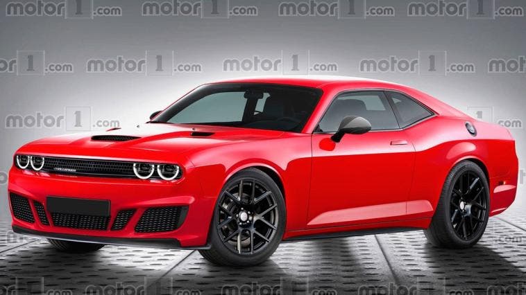 dodge challenger: la nuova generazione ipotizzata in render