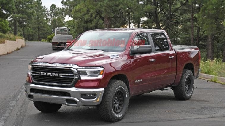 Ram 1500 TRX prototipo foto spia