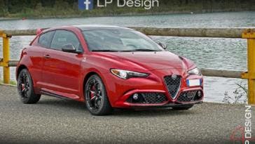 Alfa Romeo Mito Quadrifoglio LP Design render
