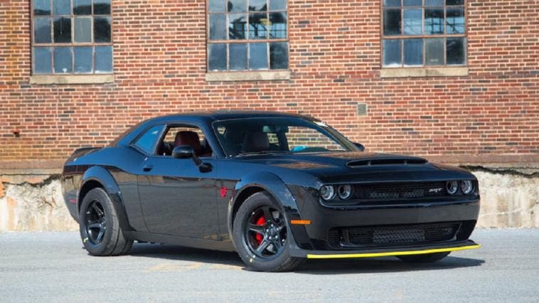 Dodge Challenger SRT Demon esemplari asta