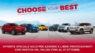 FCA Choose Your Best promozione