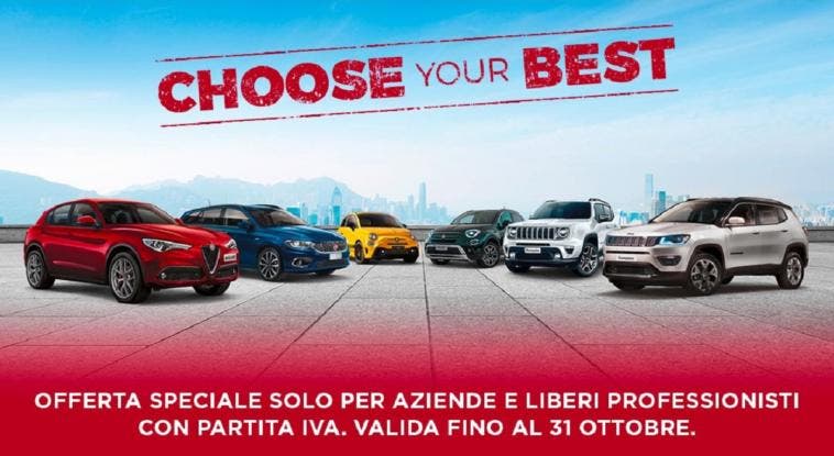 FCA Choose Your Best promozione