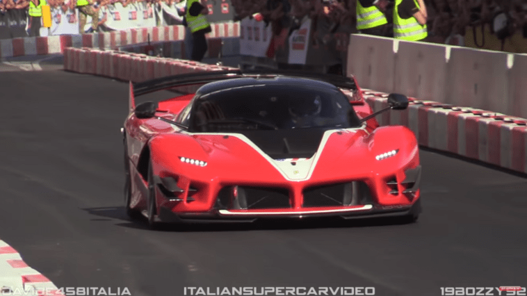 Ferrari FXX K Evo F1 Live Festival 2018 video