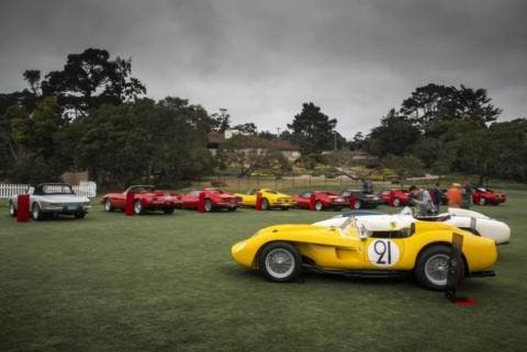 Ferrari convertibili Pebble Beach