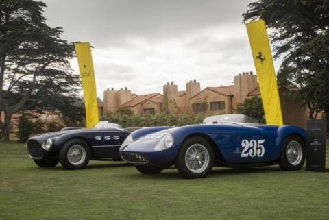 Ferrari convertibili Pebble Beach