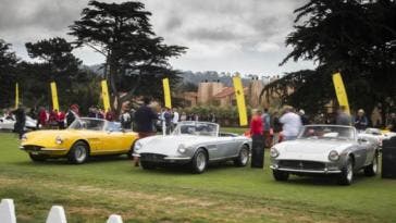 Ferrari convertibili Pebble Beach
