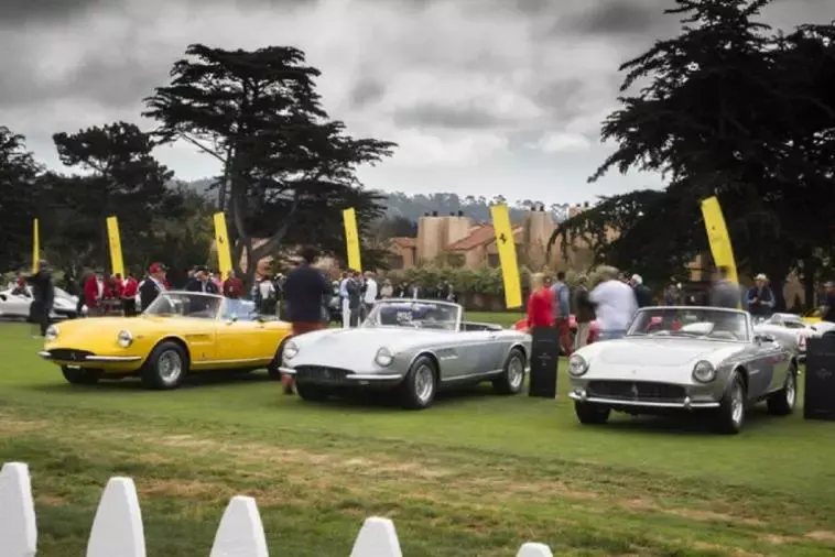 Ferrari convertibili Pebble Beach