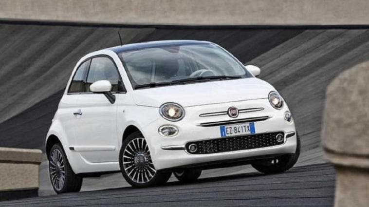 Fiat 500 auto più vendute Spagna