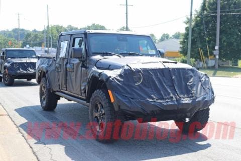 Jeep Scrambler novità ultime foto spia