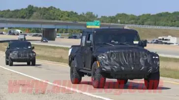 Jeep Scrambler novità ultime foto spia