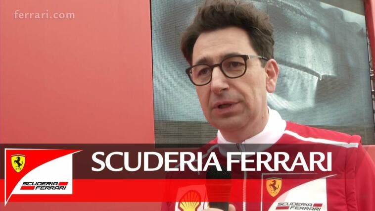 Mattia Binotto Ferrari