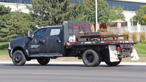 Ram 3500 2020 novità interni foto spia