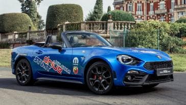 Abarth 124 Spider Guinness World Record