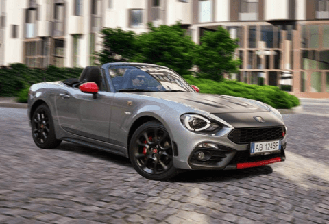 Abarth 124 Spider Guinness World Record