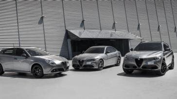 Alfa Romeo Giulia, Stelvio e Giulietta Nero Edizione UK