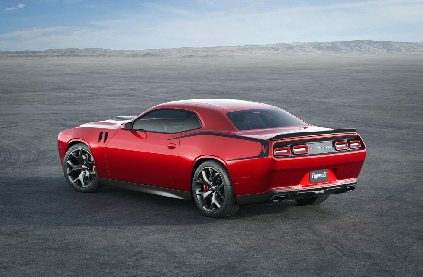 Dodge Challenger Playmouth Barracuda render