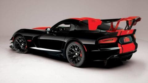 Dodge Viper ACR esemplare beneficienza