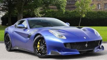 Ferrari F12tdf blu opaco