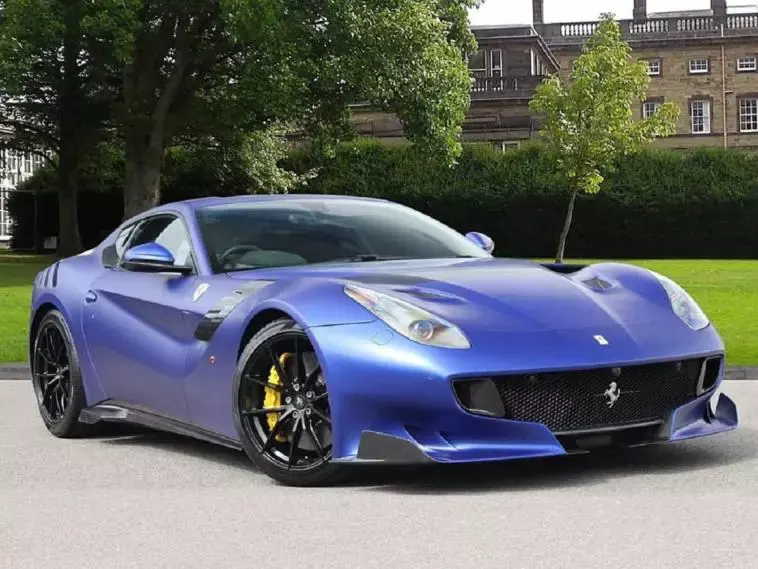 Ferrari F12tdf blu opaco