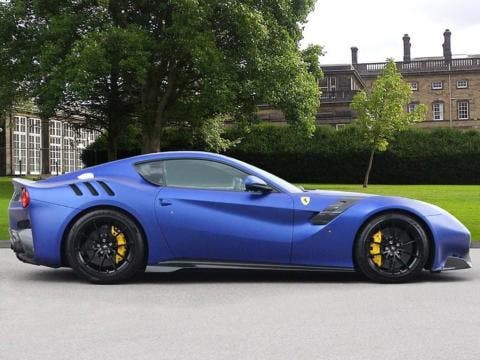 Ferrari F12tdf blu opaco