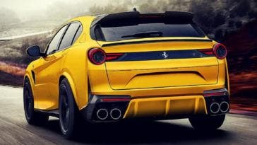 Ferrari Purosangue render concept