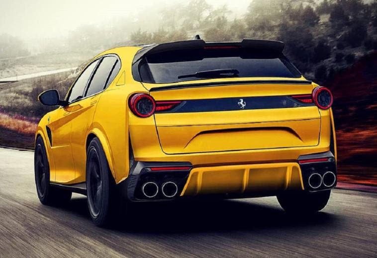 Ferrari Purosangue render concept