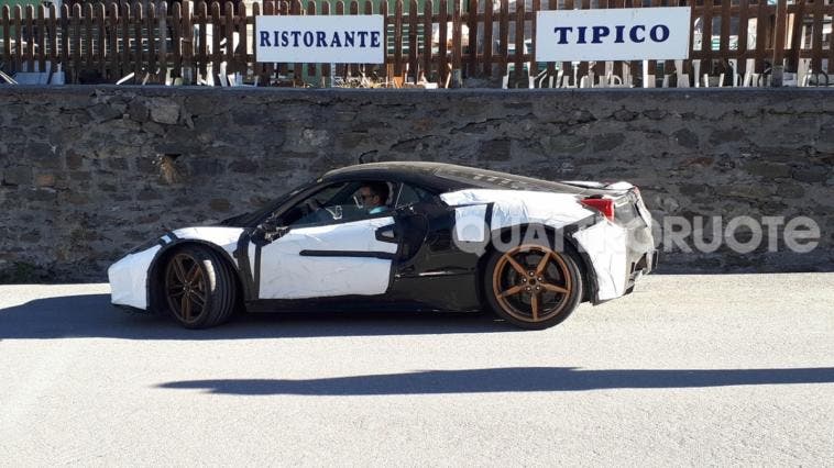 Ferrari prototipo 488 GTB