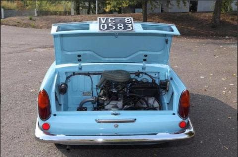 Fiat 750 Vignale esemplare 1963 asta