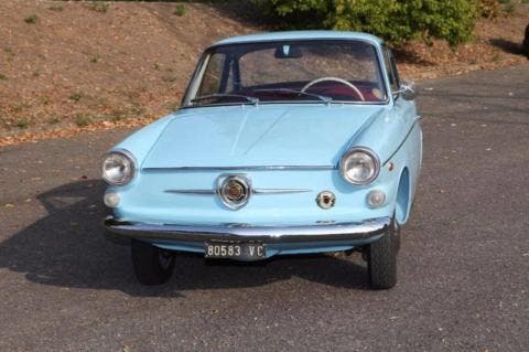 Fiat 750 Vignale esemplare 1963 asta