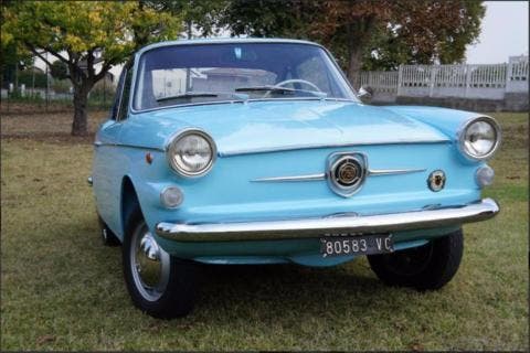 Fiat 750 Vignale esemplare 1963 asta